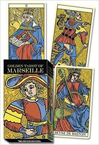 Karty - Golden Tarot of Marseille - Lo scarabeo